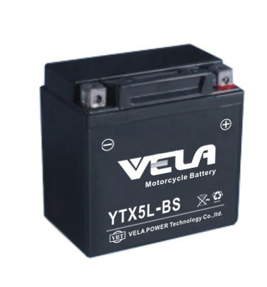 Sealed MF rechargeable motorcycle battery YTX5L-BS 2