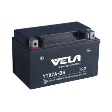 Top Quality sealed MF battery 12v 7ah motorcycle battery Wholesale-VELA 1