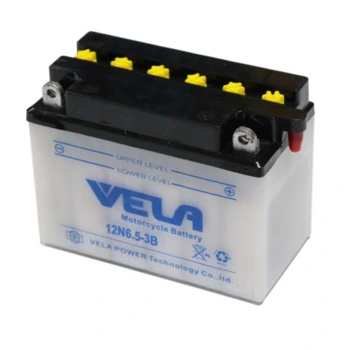 12N6.5-3B 12V 6.5Ah dry battery for motorcycle 1