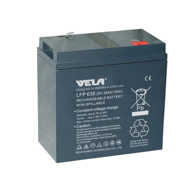 LFP636 6V 36Ah 12v Sealed Lead Acid Rechargeable Battery 1