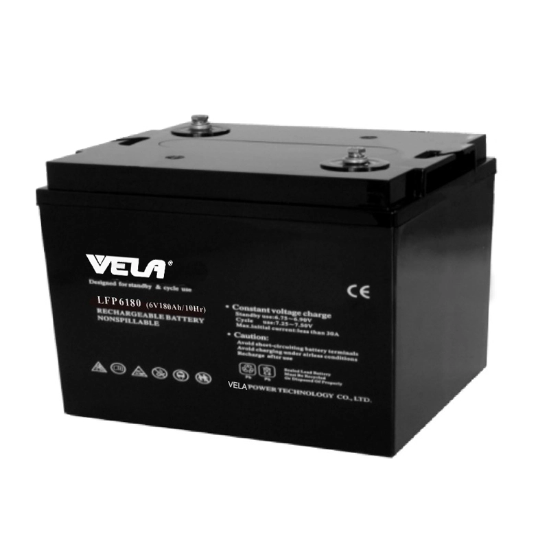 LFP6180 6V 180Ah High Quality AGM Battery 1