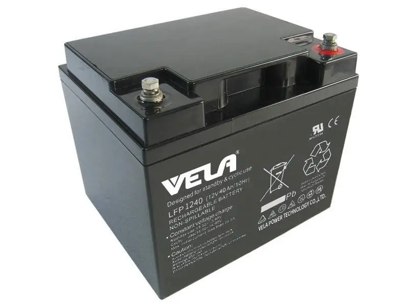 LFP1240 12V 40Ah VRLA battery for Wholesale 1