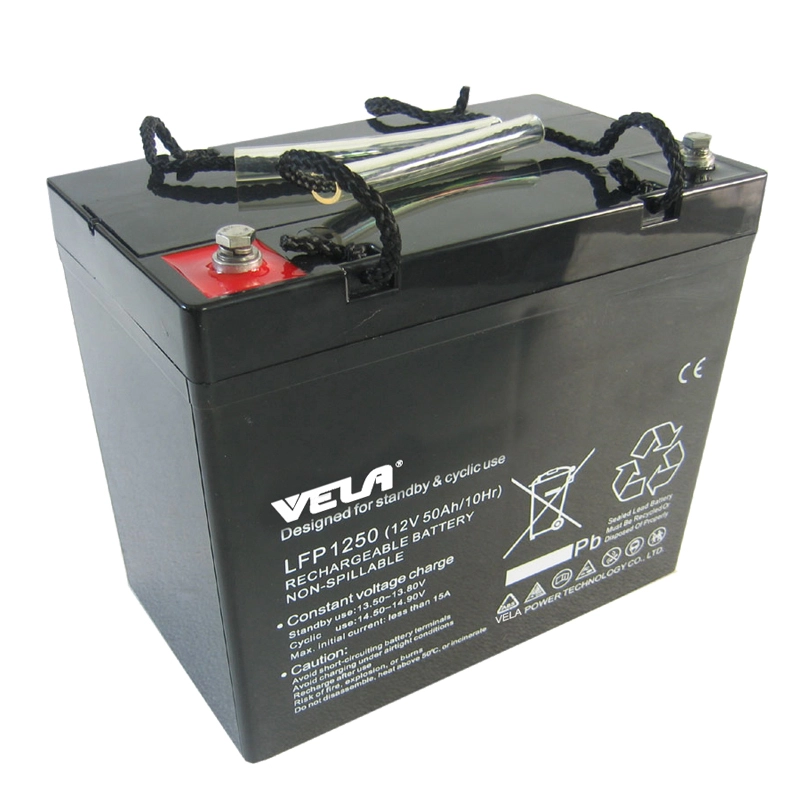 LFP1250 12V 50Ah  Valve Regulated Rechargeable Battery 1