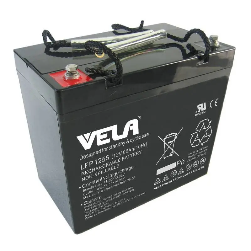 LFP1255 12V 55Ah Battery for UPS Power 1