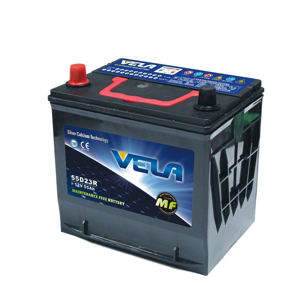 55D23R 12V55AH MF Car Battery Durable 1