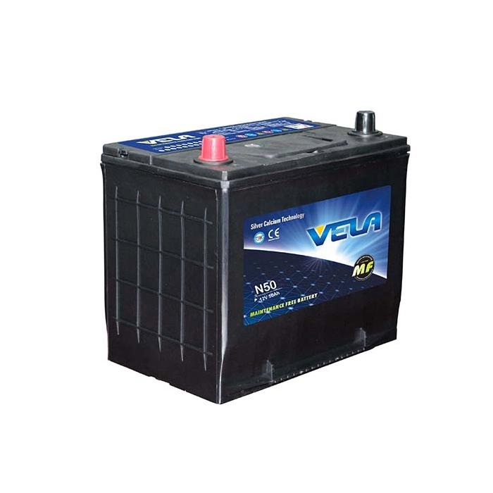 N50 12V50Ah MF Car Battery 1