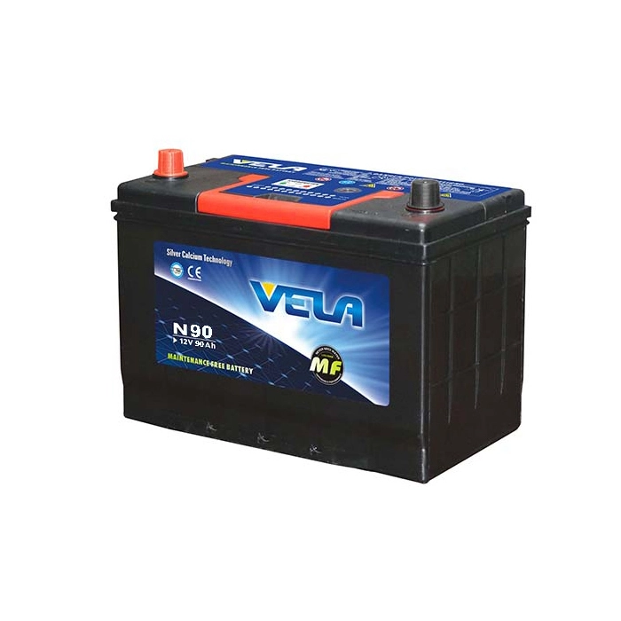N90 12V 90AH MF Car Battery for Japanese Cars 1