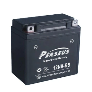 12N9-BS 12v9ah Sealed Maintenance Free Lead Acid Motorcycle Battery 1