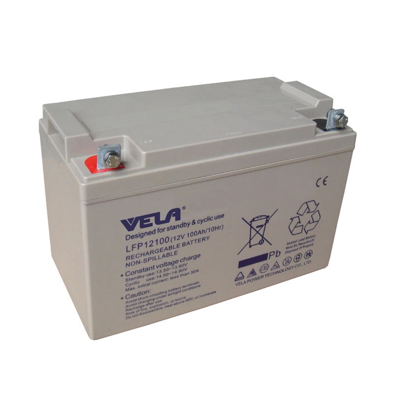 LFP12100 12V 100Ah UPS Battery with VELA Brand 1