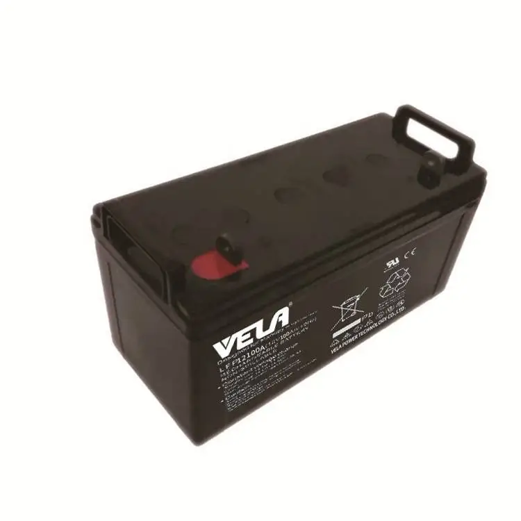 LFP12100A 12V 100Ah AGM Battery with Long Serivce Life 1