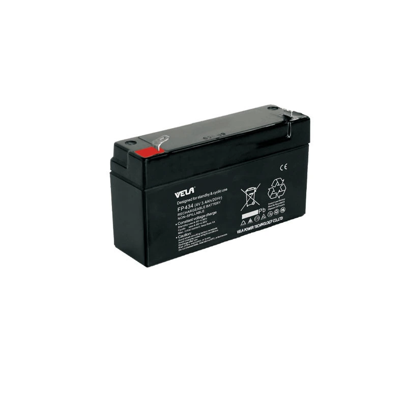 FP434 4V 3.4Ah Sealed Agm Battery For Small Battery 1