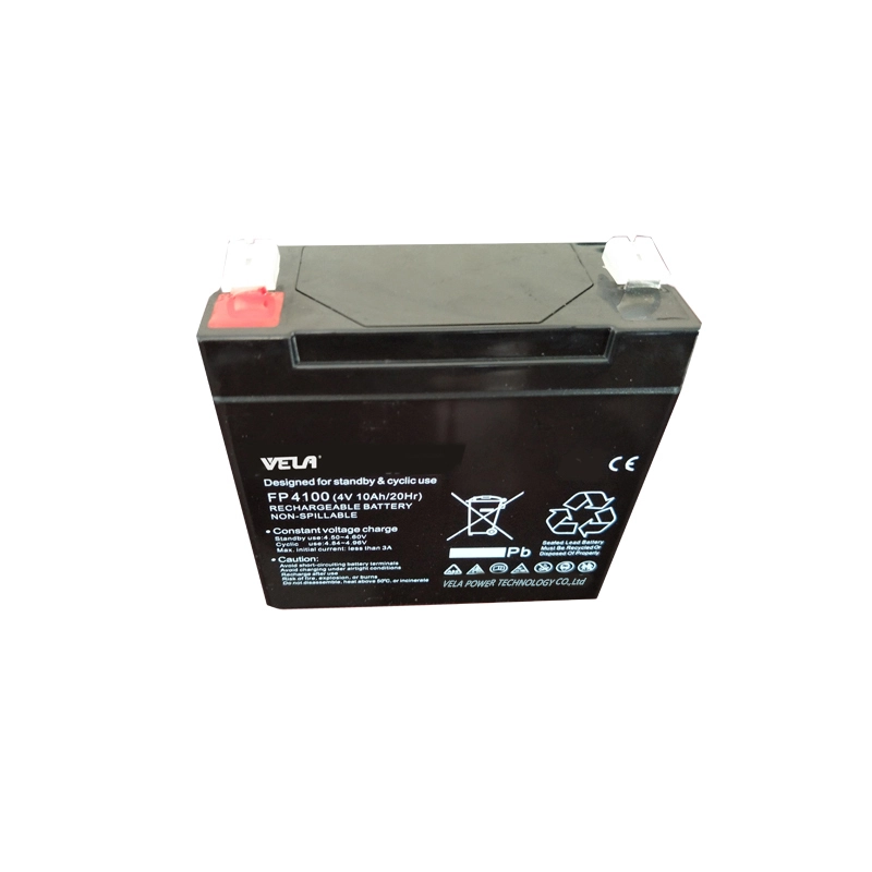 FP4100 4V 10Ah UPS Battery with Lead Acid Battery Maintenance 1