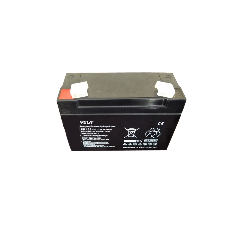 Top Quality FP432 4V 3.2Ah Sealed Rechargeable Battery 1
