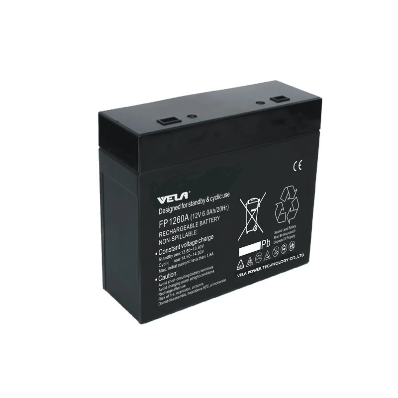 FP1260A 12V 6Ah Small Valve Regulated Lead Acid Battery 1