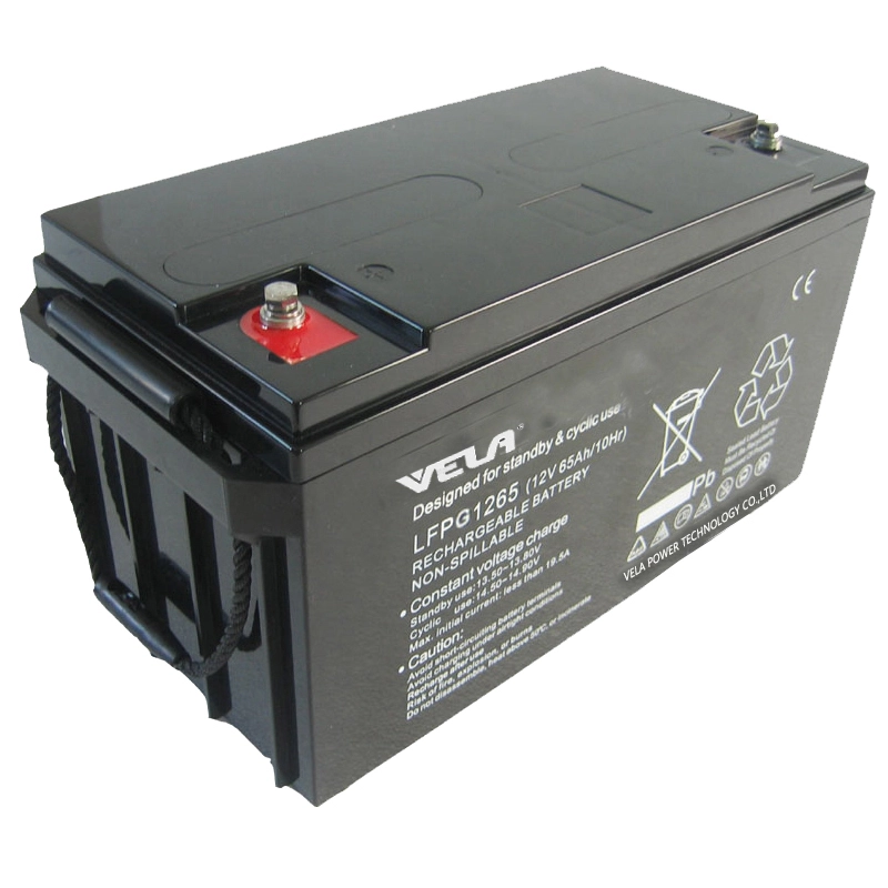 LFPG1265 12V 65Ah Gel Filled Batteries 1