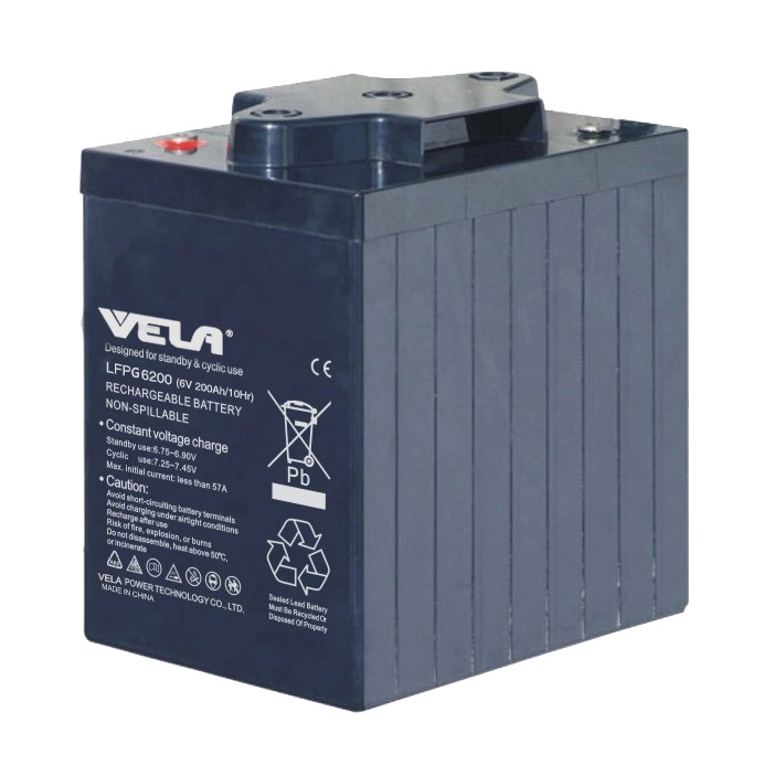 LFPG6200 6V 200Ah Lead Gel Battery 1