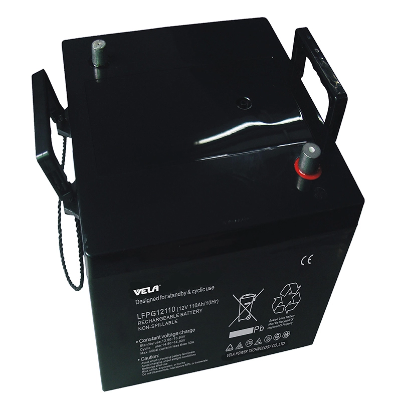 LFPG12110 12V 110Ah Solar Gel Batteries 1