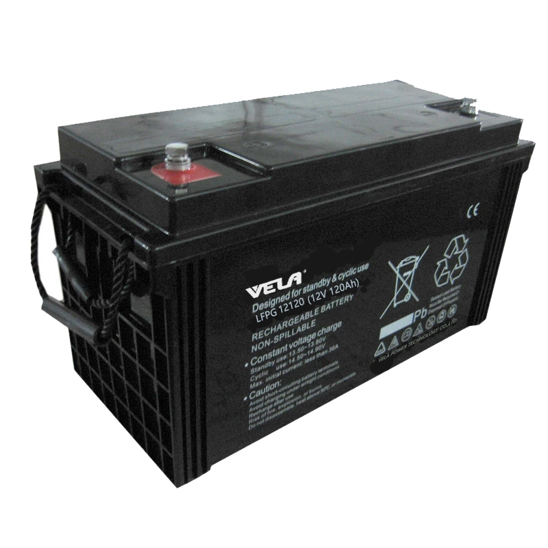 LFPG12120 12V 120Ah Rechargeable Gel Battery 1