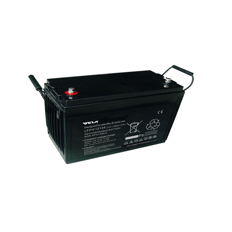 LFPG12134 12V 134Ah Deep Cycle Gel Battery Pack 1