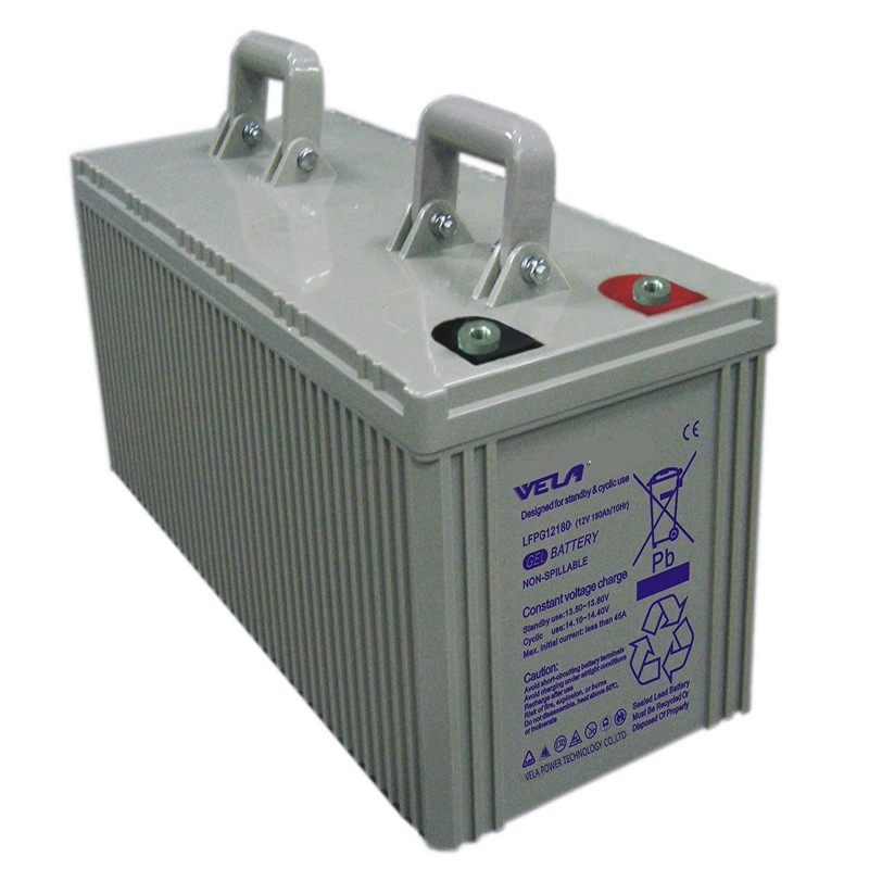 LFPG12180 12V 180Ah Deep Cycle Battery Gel 1