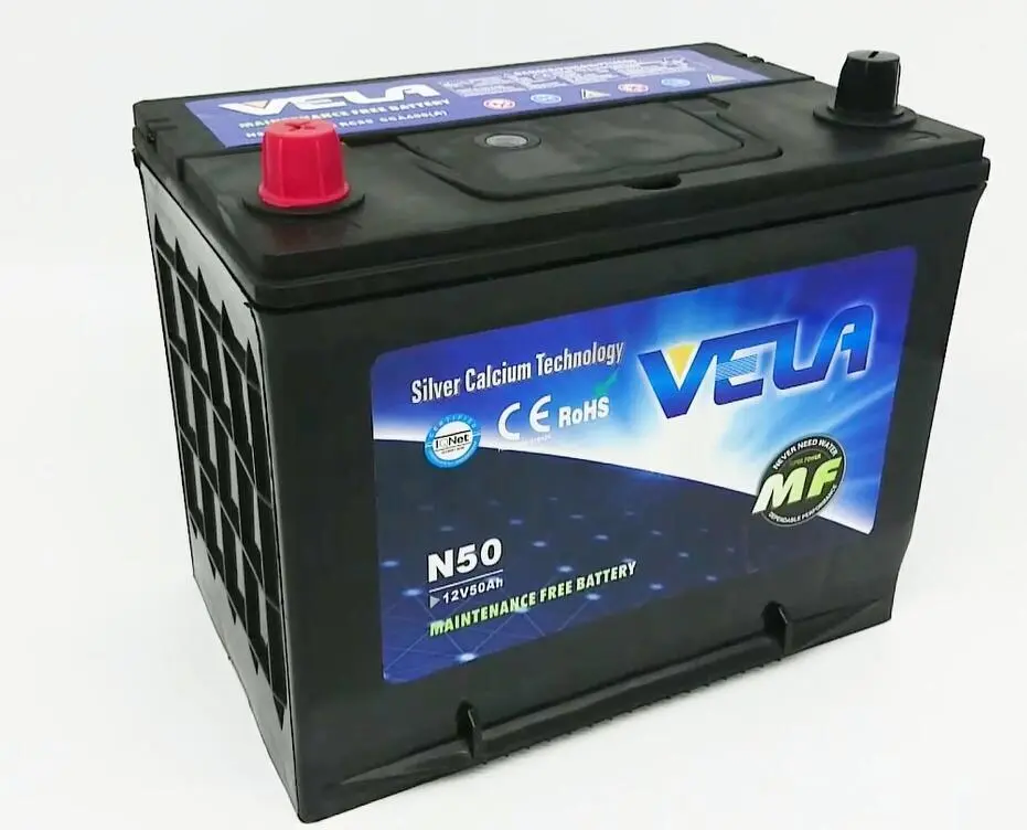 N50 12V 50Ah Battery Best Car Battery Brand 1