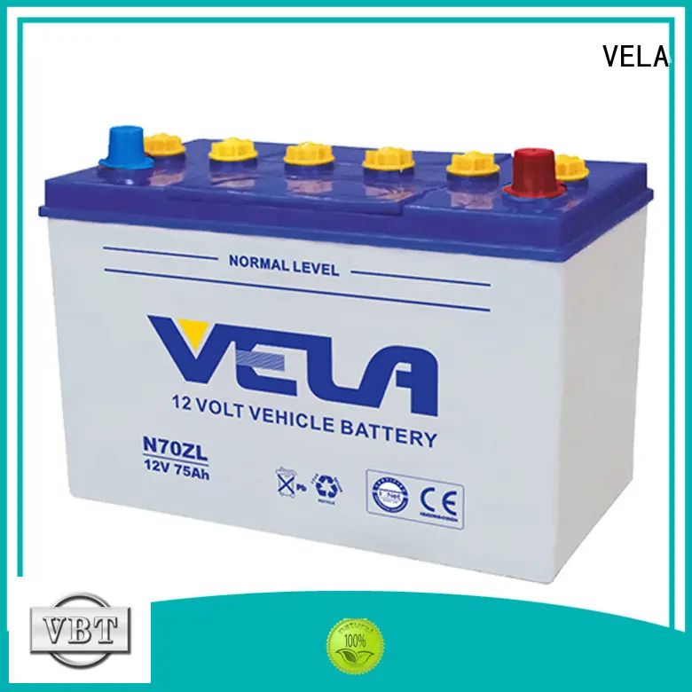VELA best car battery brand optimal for automobile 1