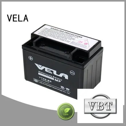 VELA use conveniently wet battery excellent for motorcycle industry 1