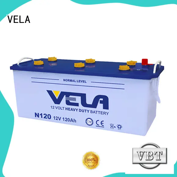 VELA hot sales truck battery excellent for automobile 1