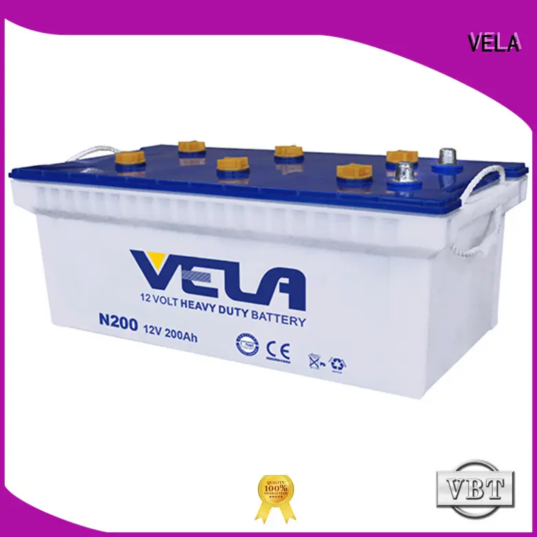 VELA commercial truck batteries excellent for auto 1