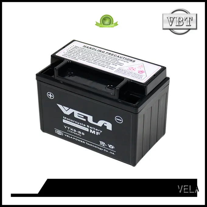 VELA sealed maintenance free battery excellent for motorbikes 1