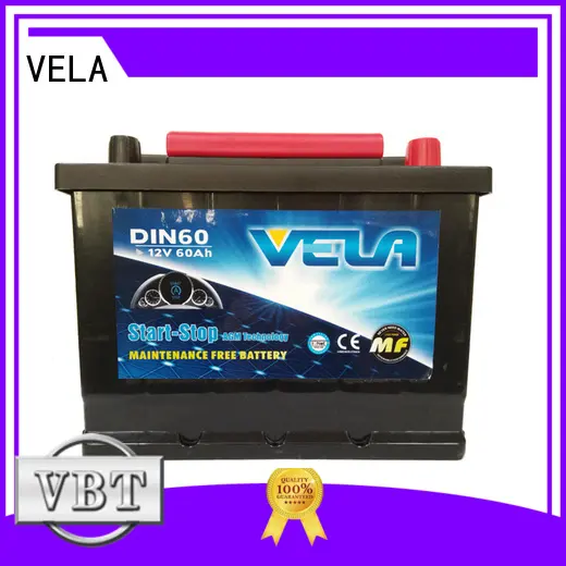 VELA reliable start-stop battery satisfying for automobile 1
