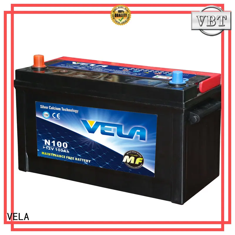 VELA high performance 12v car battery very useful for automobile 1