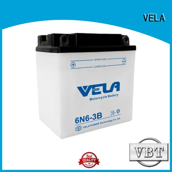 VELA reliable lead acid battery best for motorcyles 1