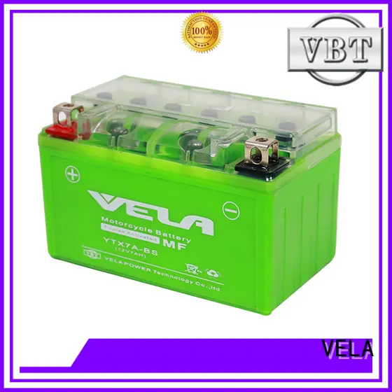VELA longer cycle life maintenance free high performance motorcycle battery suitable for motorbikes 1