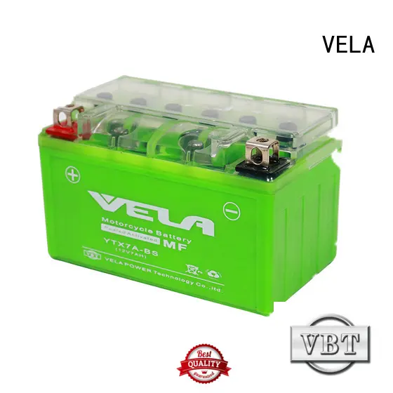 VELA long life time gel cell motorcycle battery suitable for autocycle 1