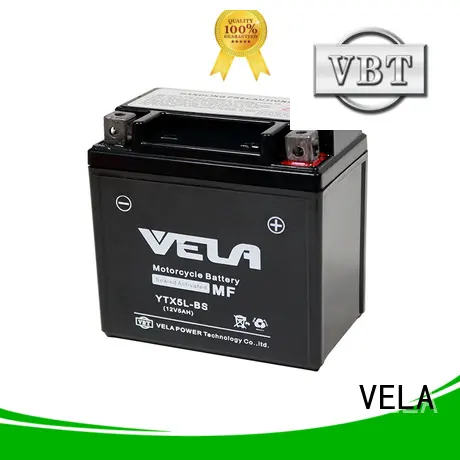 VELA sealed maintenance free battery excellent for motorcycle industry 1