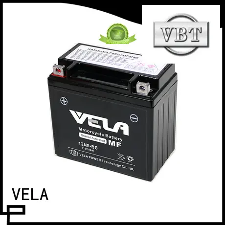 VELA maintenance free wet charged battery optimal for autocycle 1