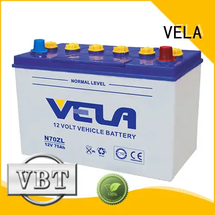 VELA professional dry cell car battery vehicle 1
