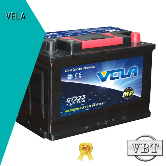 VELA high performance maintenance free car battery excellent for vehicle 1