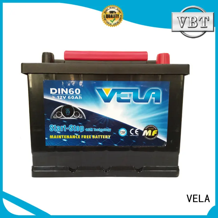 VELA advanced technology agm start stop battery satisfying for vehicle 1