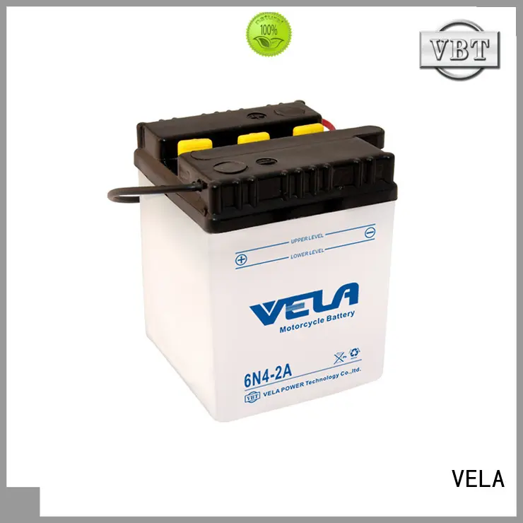 VELA long torage time lead acid battery widely employed for motorcyles 1