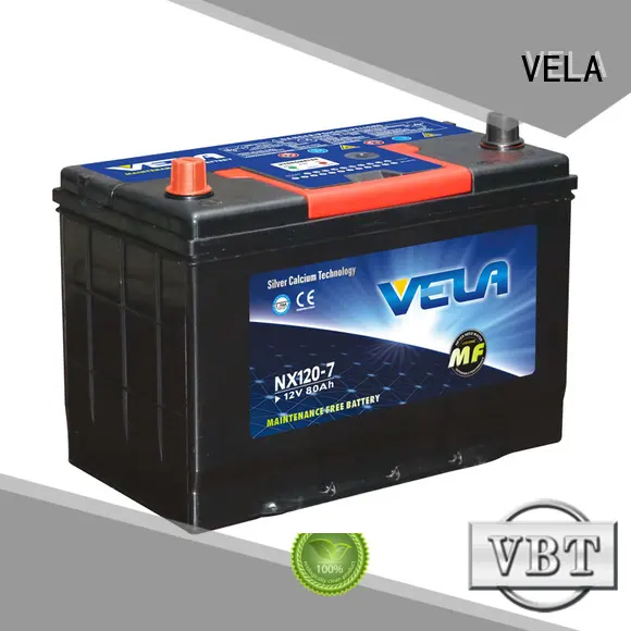 VELA high grade best auto battery very useful for automobile 1