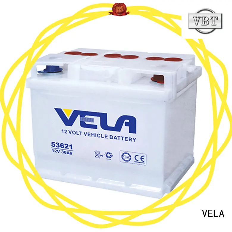 VELA dry cell car battery great for car 1