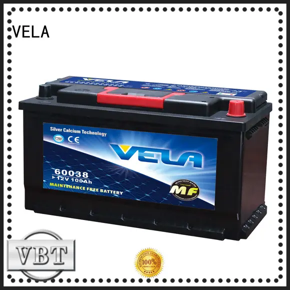 VELA high performance 12v car battery automobile 1