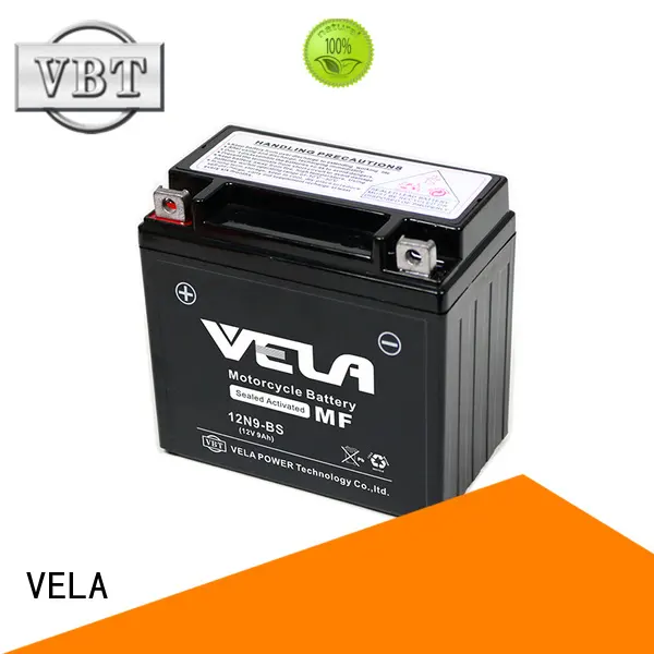 VELA long life time sealed motorcycle battery excellent for motorbikes 1