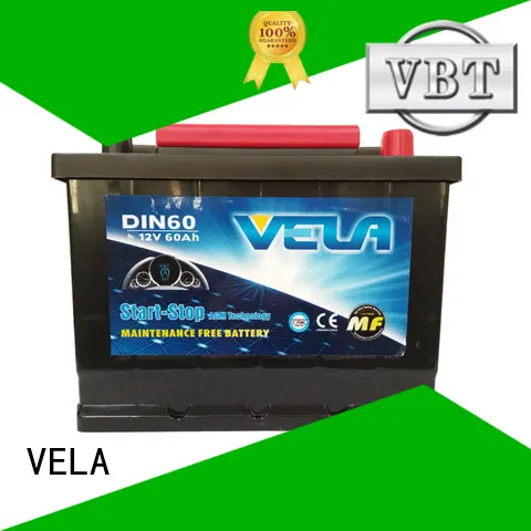 VELA agm car battery car 1