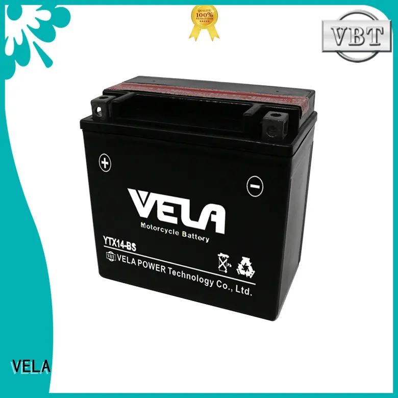 VELA dry cell motorcycle battery optimal for motorcycle industry 1