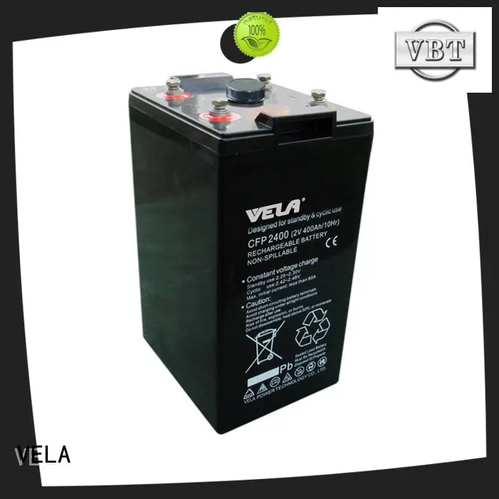VELA maintenance free battery perfect for solar system 1
