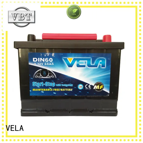 VELA durable start stop car battery widely used for vehicle 1