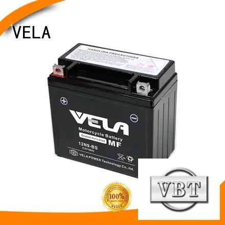 VELA sealed motorcycle battery best for motorcycle industry 1